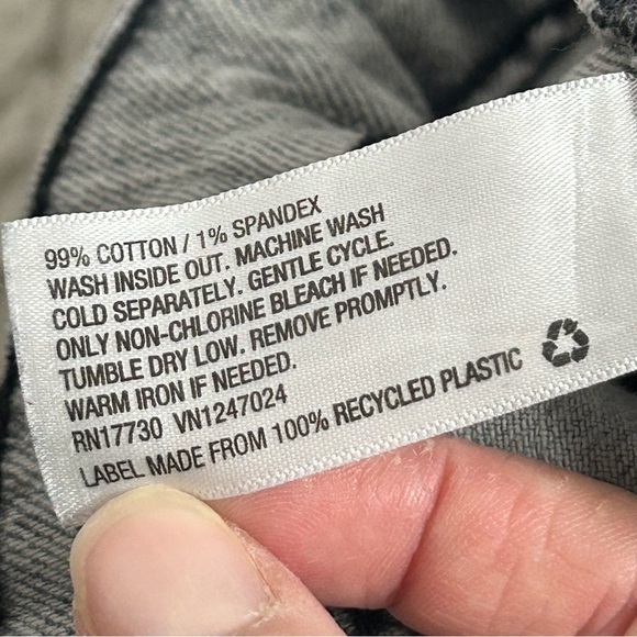 Wild Fable Highest Rise Mom Shorts- Denim - Picture 8 of 10